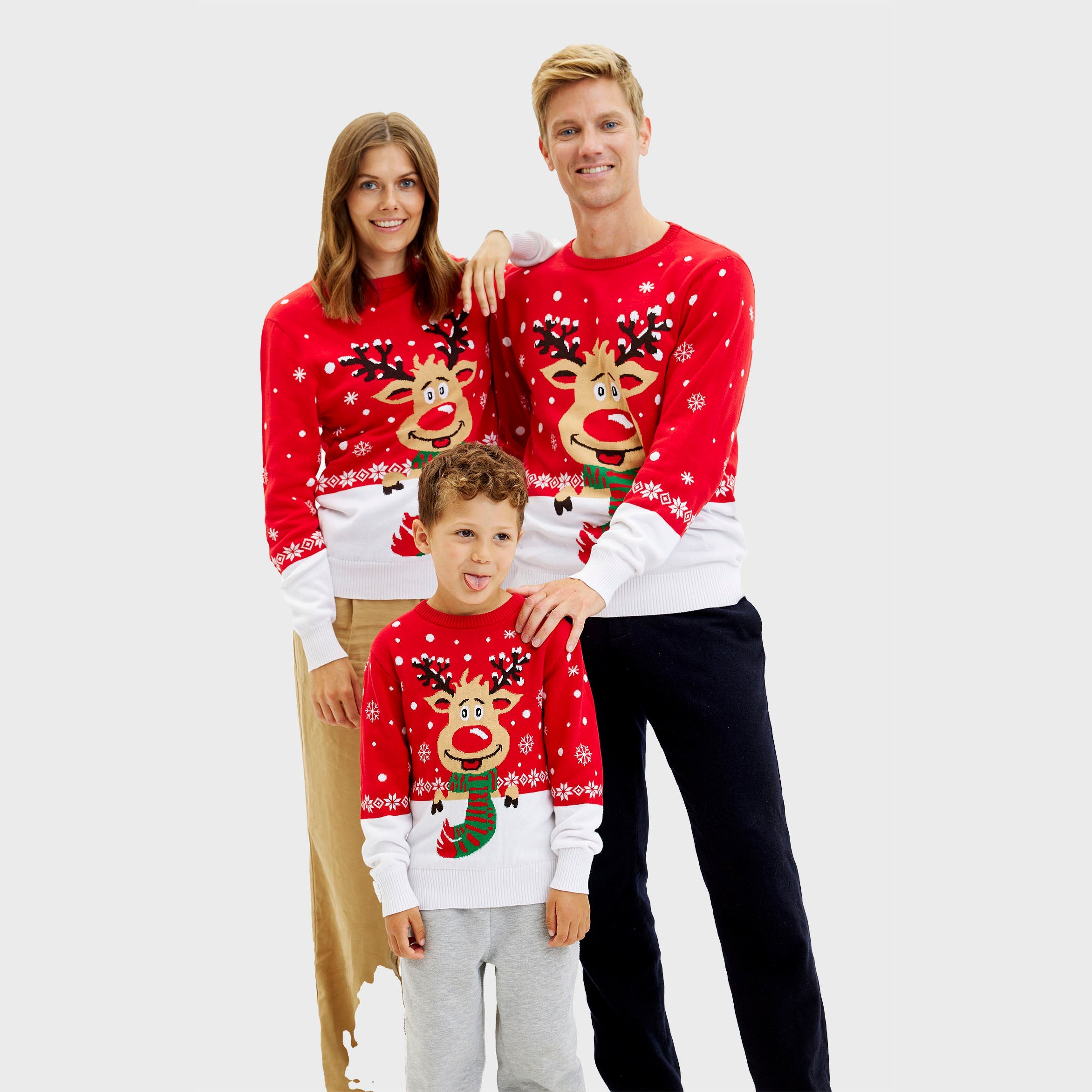 Rudolph’s Red Christmas Sweater – Women